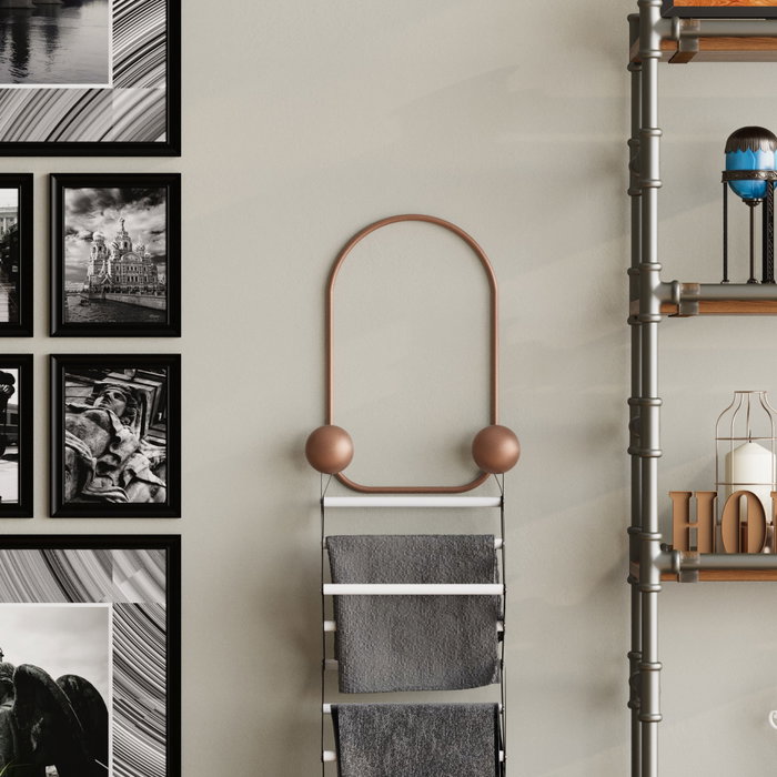 Wallity Frog-C Gancho de Pared de Metal Cobre Wallity Frog-C Gancho de Pared de Metal Cobre